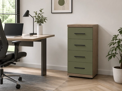 Szafka biurowa gabinetowa z szufladami BOSS-SNSX