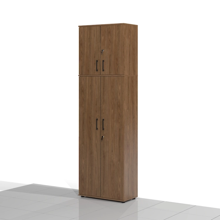 Szafa biurowa z nadstawką - zestaw BART-SSW-ZN1 256h x 80 x 38 cm