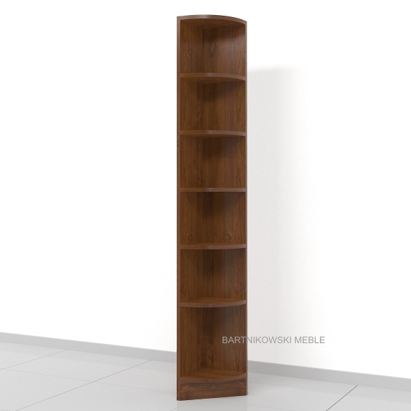 Regał na książki RKGX narożny