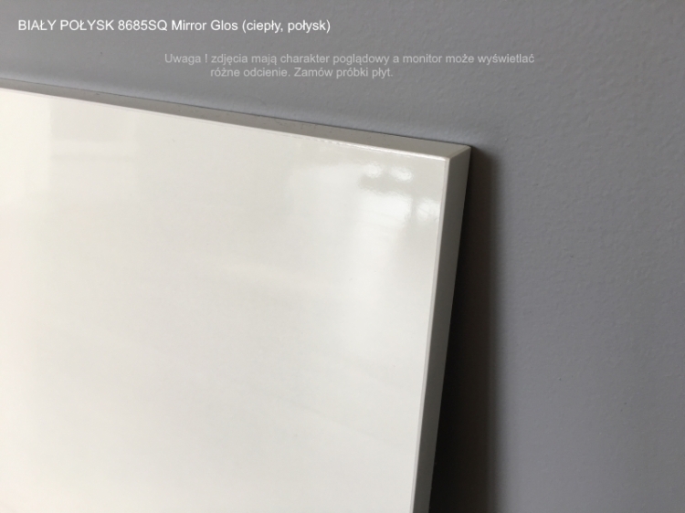 KR Biały połysk 8685SQ Mirror Glos