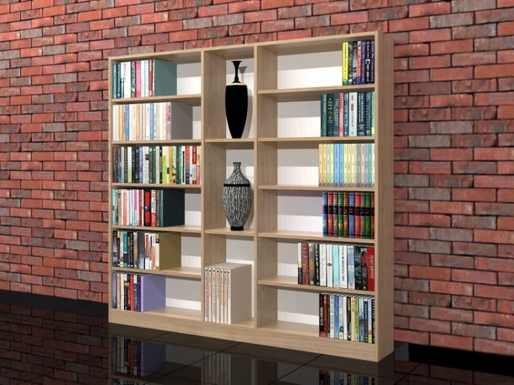 Regał na książki - biblioteczka ERYK-01