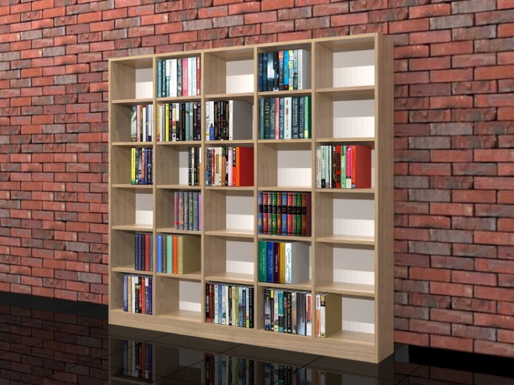 Regał na książki - biblioteczka ERYK-02