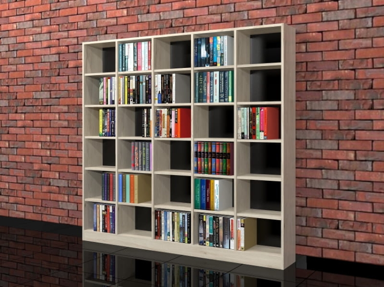 Regał na książki - biblioteczka ERYK-02