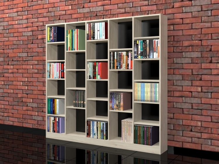 Regał na książki - biblioteczka ERYK-03