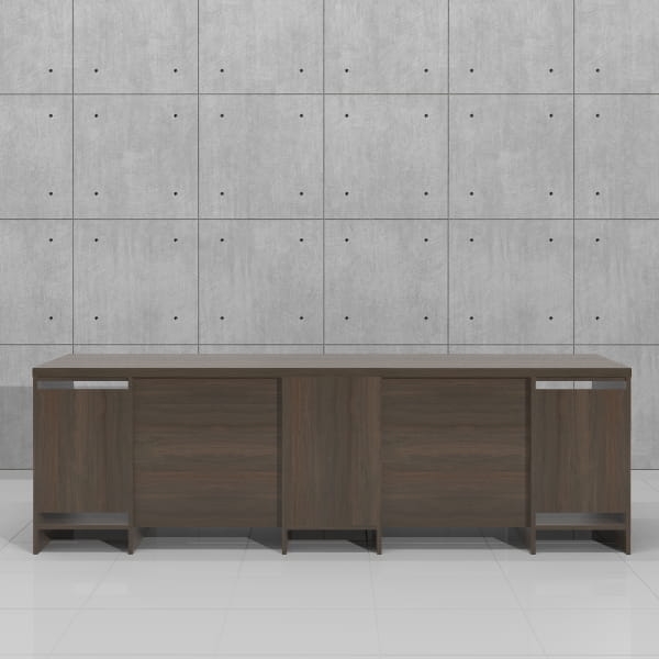 Biurko komputerowe podwójne DUO-KSK 240 x 70 x 75h cm