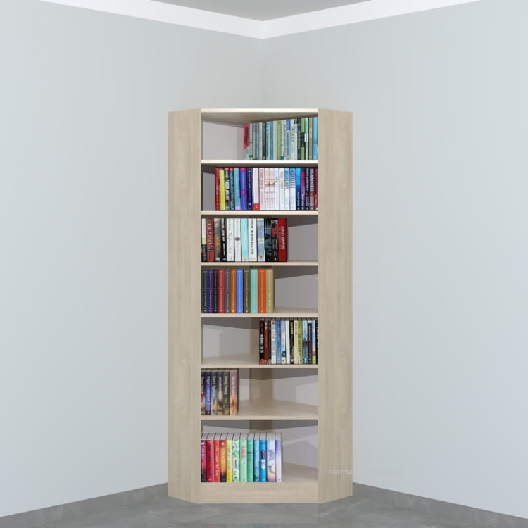 Regał narożny LIBRA-NR31 207h x 70 x 70 cm