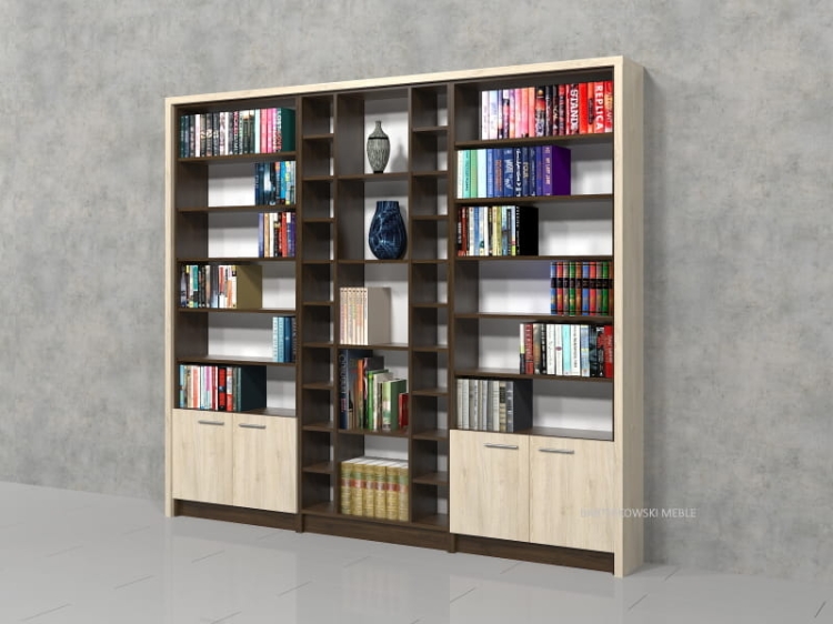 Regał na książki - biblioteczka JULA-W2