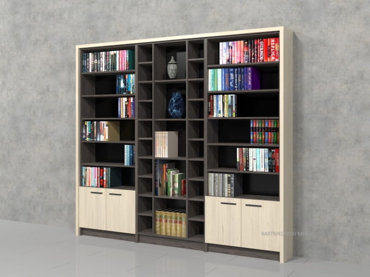 Regał na książki - biblioteczka JULA-W2