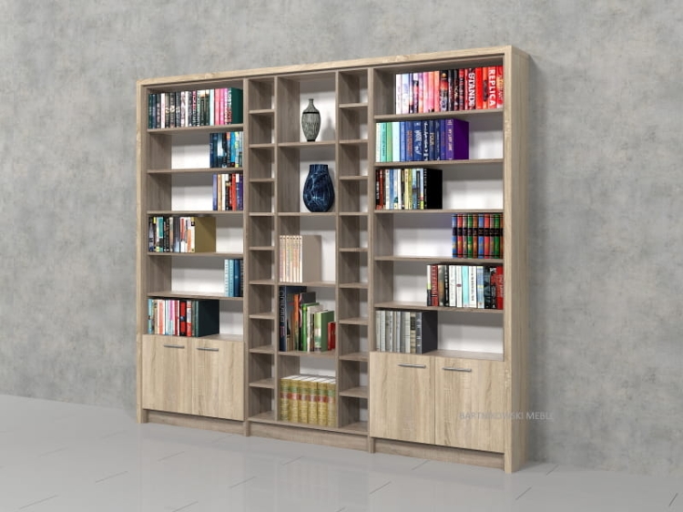 Regał na książki - biblioteczka JULA-W2