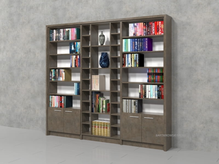 Regał na książki - biblioteczka JULA-W2