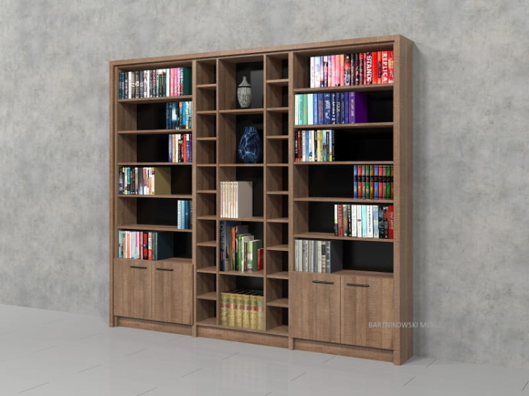 Regał na książki - biblioteczka JULA-W2