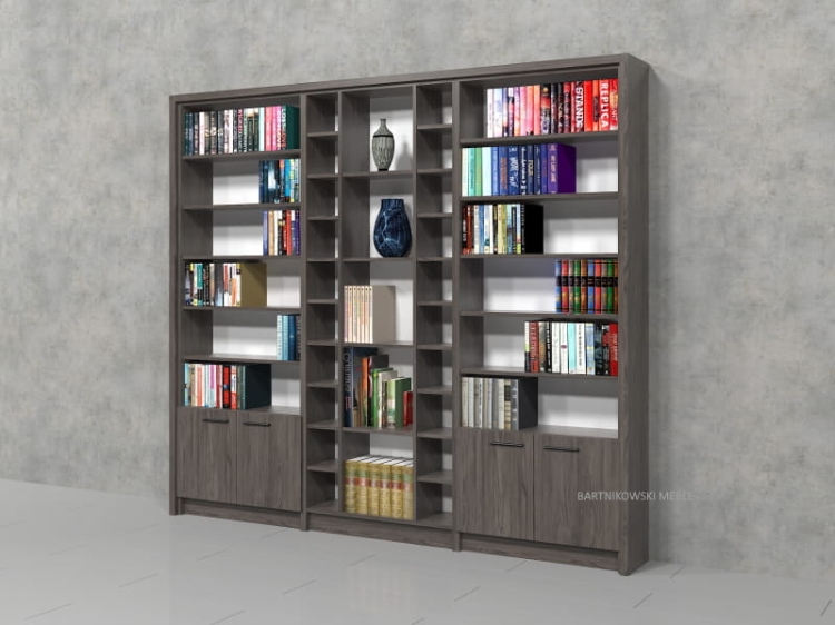 Regał na książki - biblioteczka JULA-W2