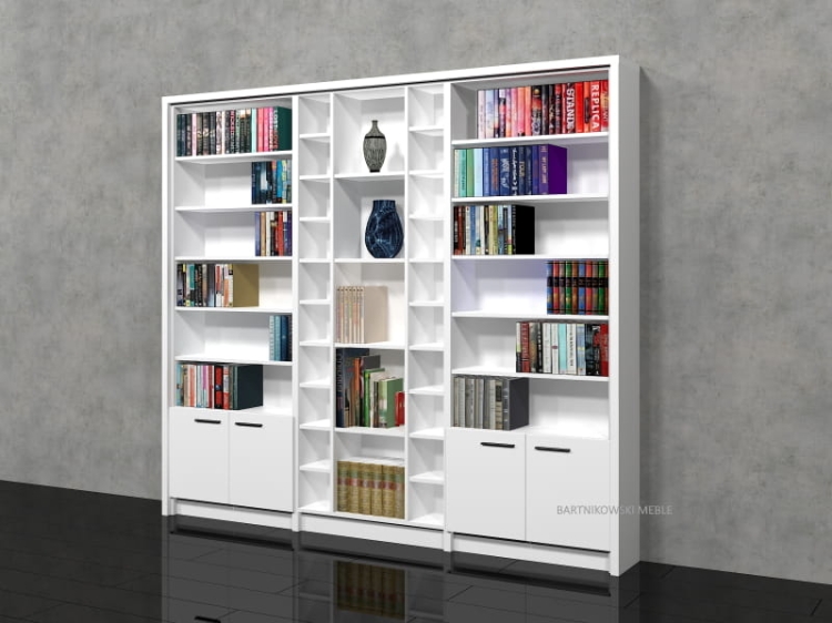 Regał na książki - biblioteczka JULA-W2