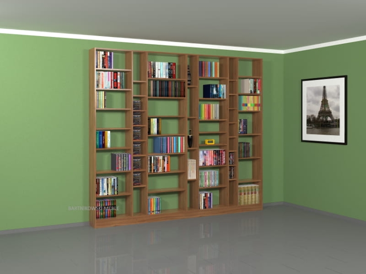 Regał na książki - biblioteczka ALBERT-W2