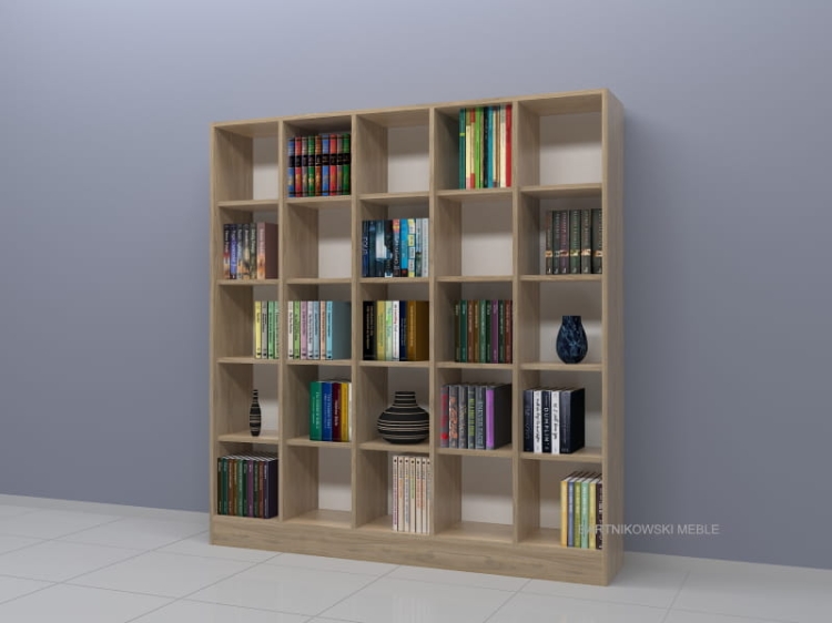 Regał na książki - biblioteczka KLIO-XT