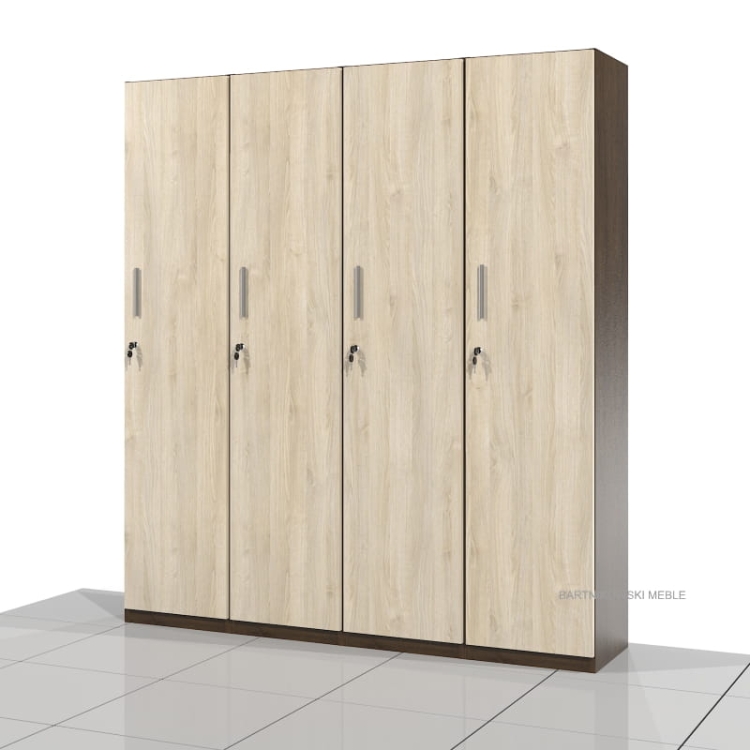 Szafa socjalna bhp SGD-LONG-04 183h x 160 x 38 cm