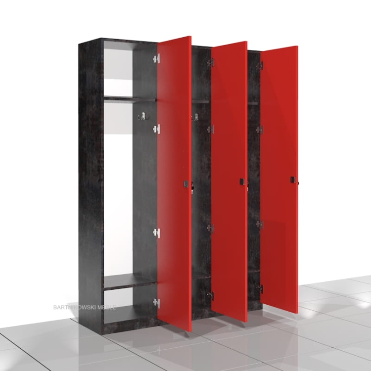 Szafa socjalna bhp SGD-LONG-03 183h x 120 x 38 cm