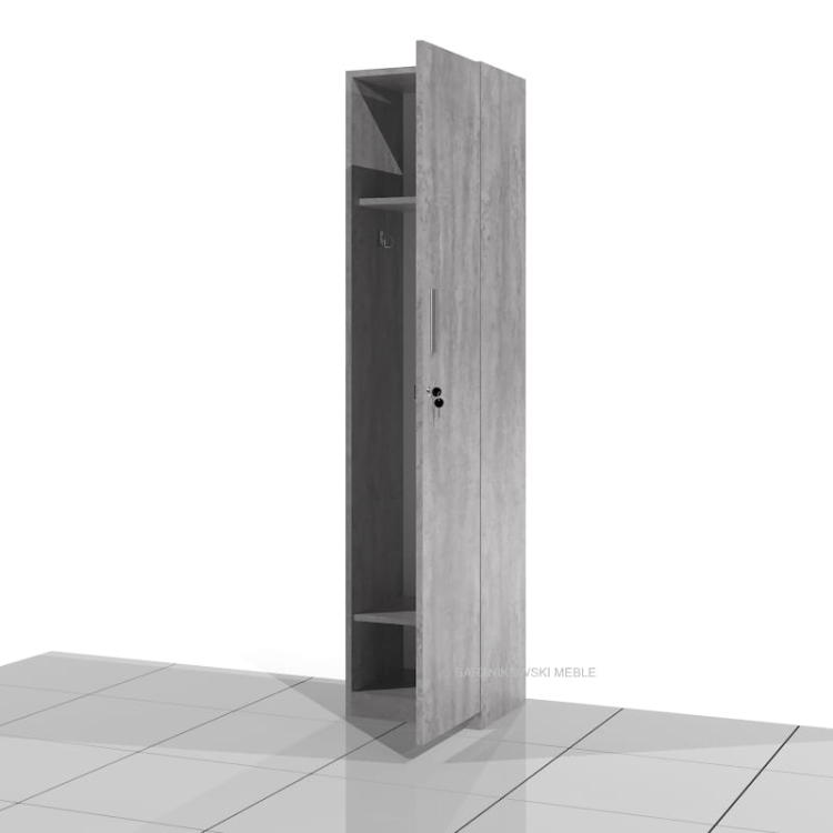 Szafa ubraniowa SGD-1M 183h x 40 x 38 cm