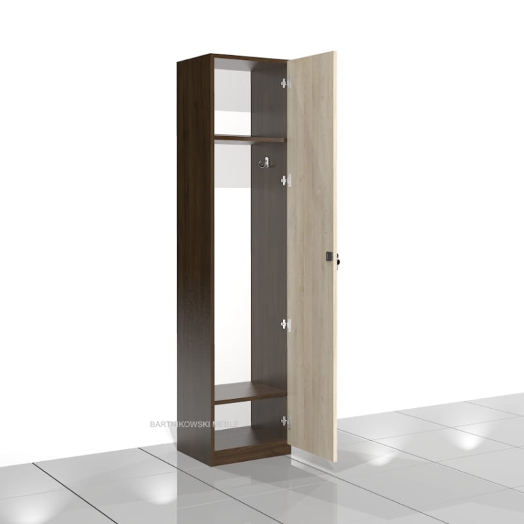 Szafa ubraniowa SGD-1M 183h x 40 x 38 cm