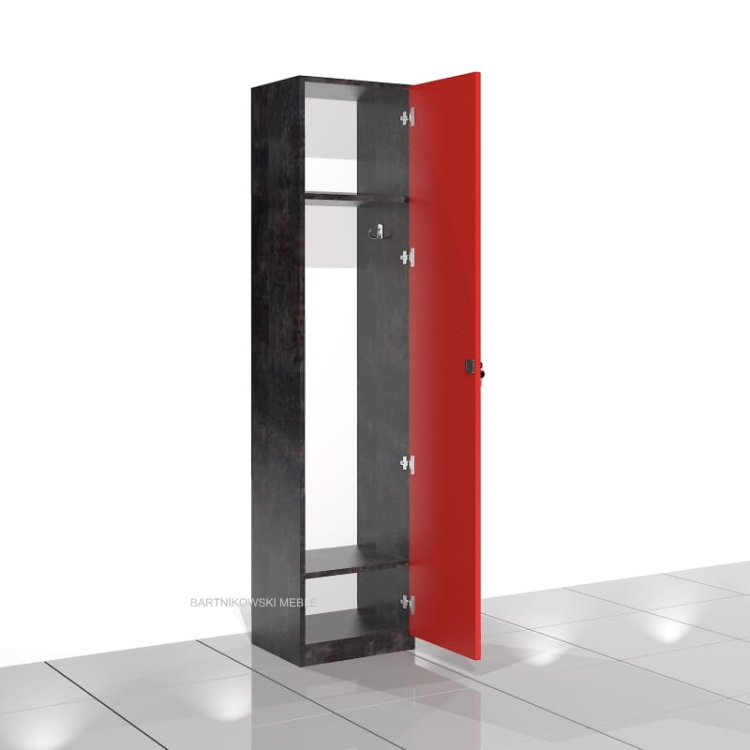 Szafa ubraniowa SGD-1M 183h x 40 x 38 cm