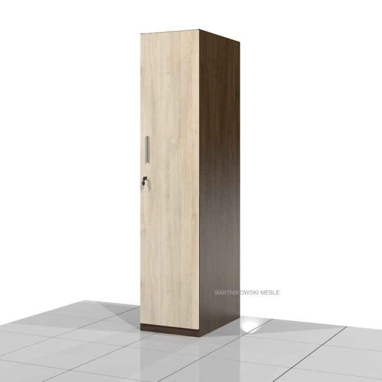 Szafa ubraniowa BHP socjalna SGG-1M 183h x 40 x 60 cm