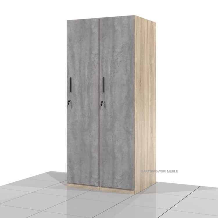 Szafa socjalna bhp SGG-LONG-02 183h x 80 x 60 cm