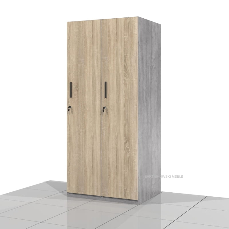 Szafa socjalna bhp SGG-LONG-02 183h x 80 x 60 cm