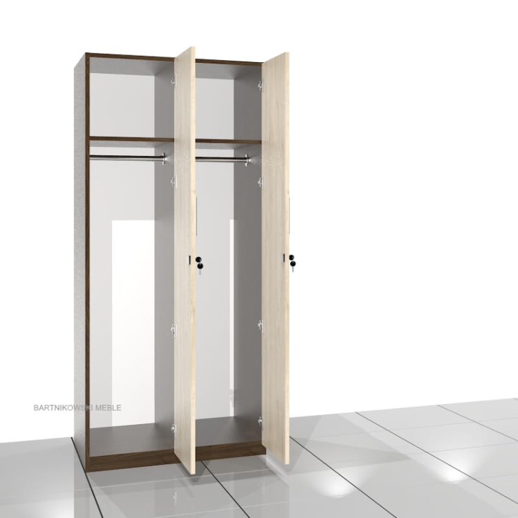 Szafa socjalna bhp SGG-LONG-02 183h x 80 x 60 cm