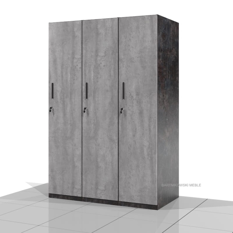 Szafa socjalna bhp SGG-LONG-03 183h x 120 x 60 cm