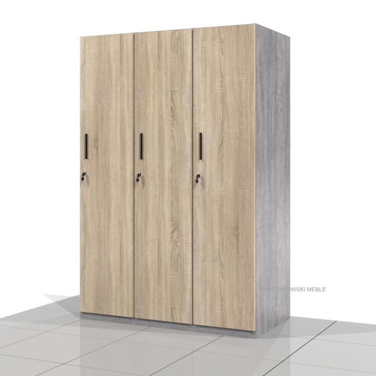 Szafa socjalna bhp SGG-LONG-03 183h x 120 x 60 cm