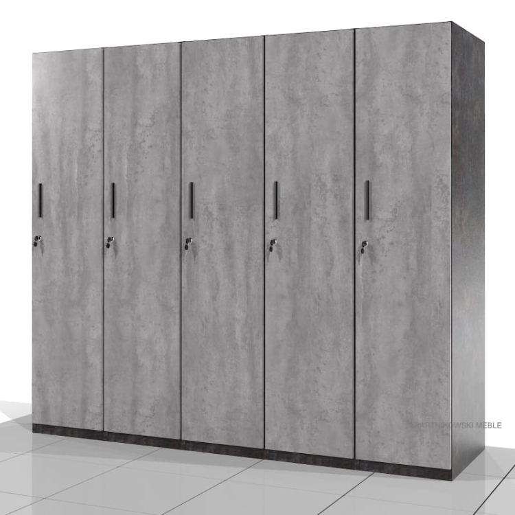 Szafa socjalna bhp SGG-LONG-05 183h x 200 x 60 cm