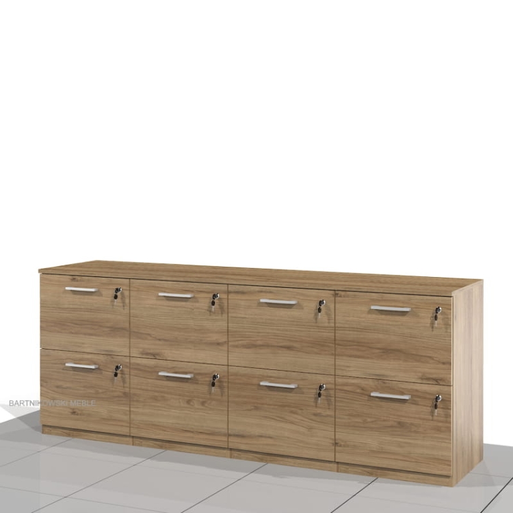 Szafa na akta osobowe zawieszane ELF-SAWP-L4 79h x 200 x 48 cm