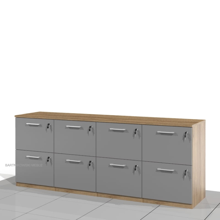 Szafa na akta osobowe zawieszane ELF-SAWP-L4 79h x 200 x 48 cm