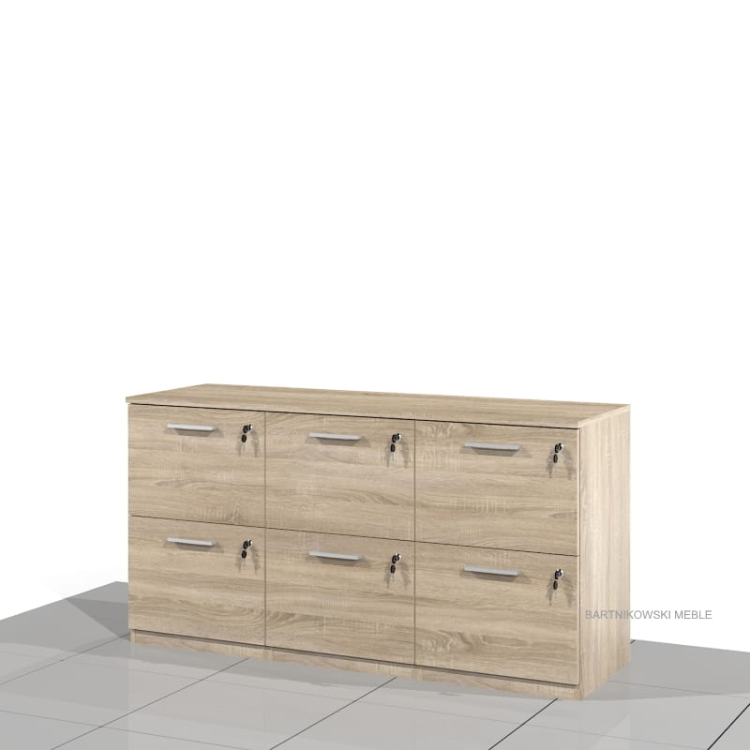 Szafa na akta osobowe zawieszane ELF-SAWP-L3 79h x 150 x 48 cm