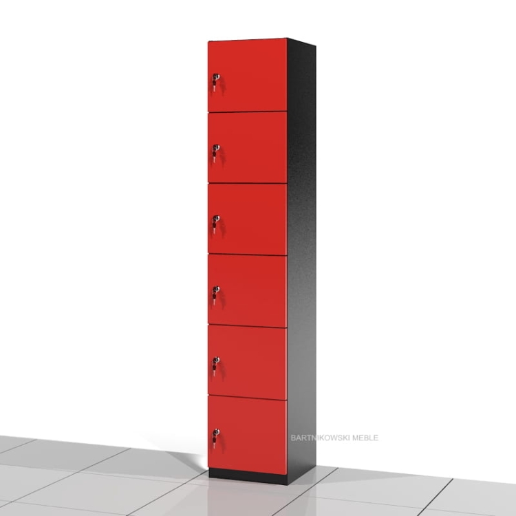 Szafa socjalna SSC-06 183h x 35 x 38 cm (wersja prawa).