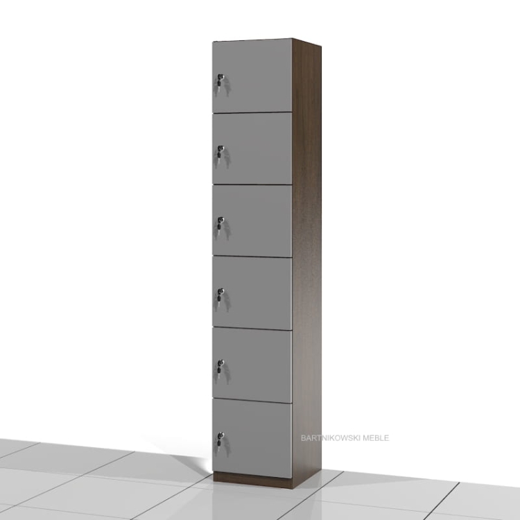 Szafa socjalna SSC-06 183h x 35 x 38 cm (wersja prawa).