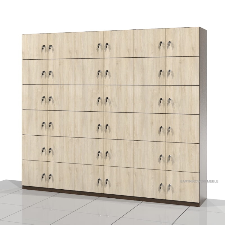 Zestaw szaf socjalnych Z3-SSC-01 183h x 210 x 38 cm