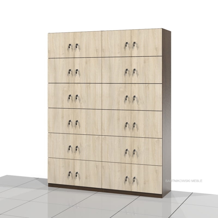 Zestaw szaf socjalnych Z2-SSC-01 183h x 140 x 38 cm