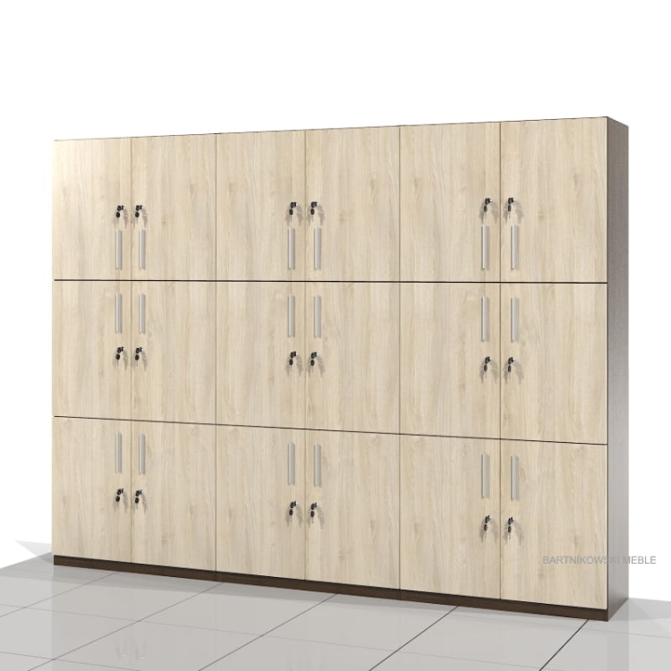 Zestaw szaf socjalnych Z3-SSD-01 183h x 240 x 38 cm