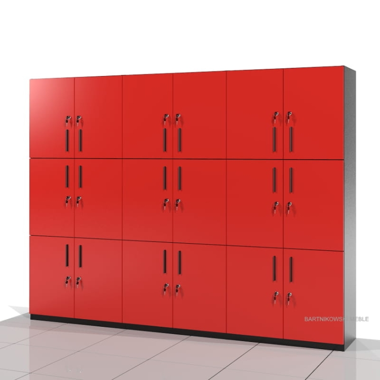 Zestaw szaf socjalnych Z3-SSD-01 183h x 240 x 38 cm