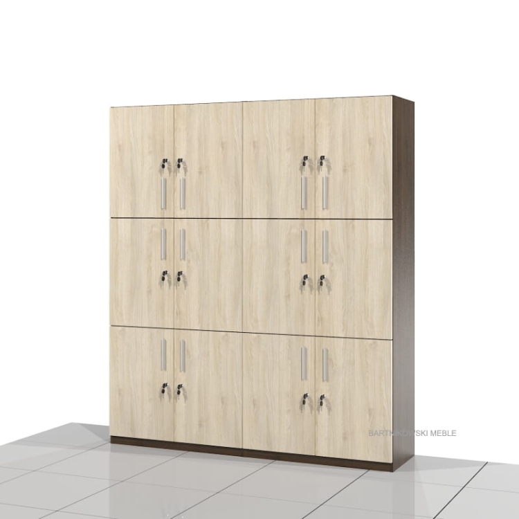 Zestaw szaf socjalnych Z2-SSD-01 183h x 160 x 38 cm