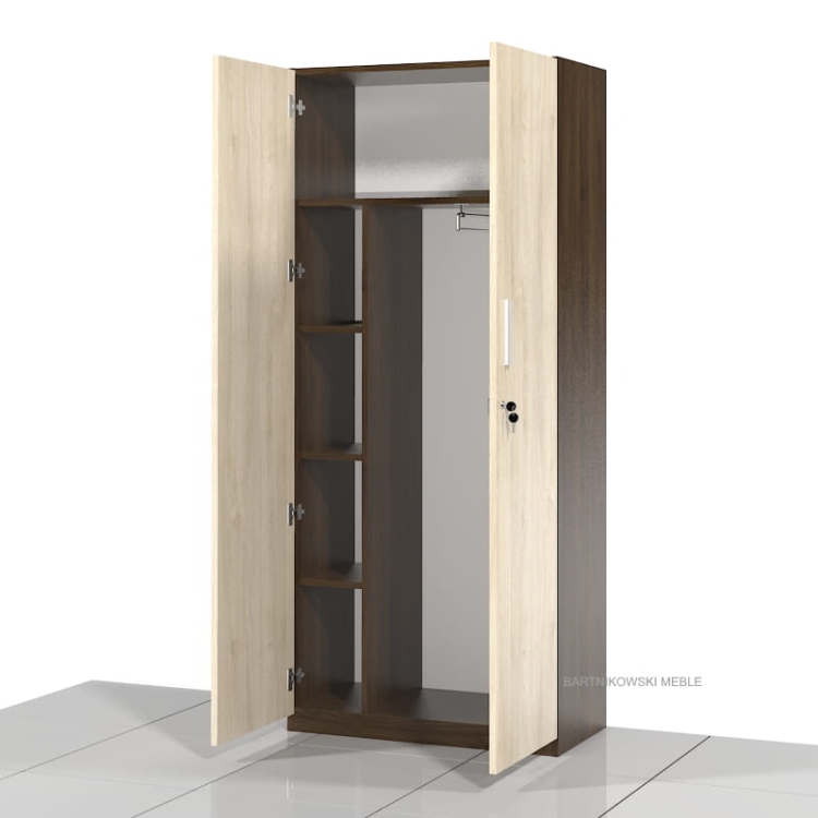 Szafa biurowa ubraniowa SGP-01 183h