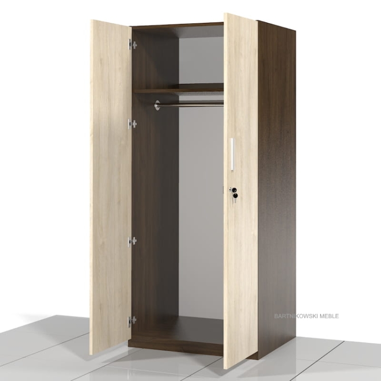 Szafa biurowa ubraniowa SGG-01 183h