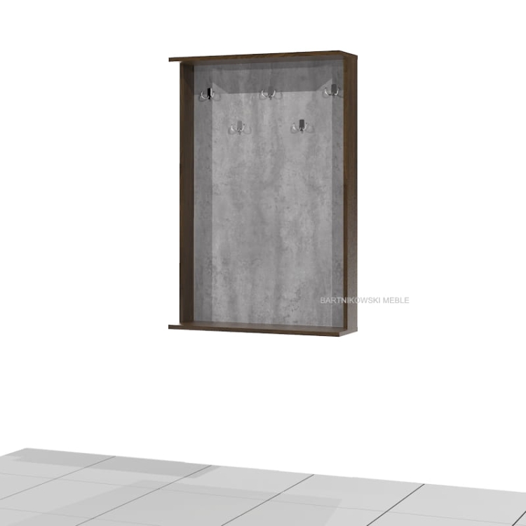 Wieszak biurowy ubraniowy WWA-01 na ścianę