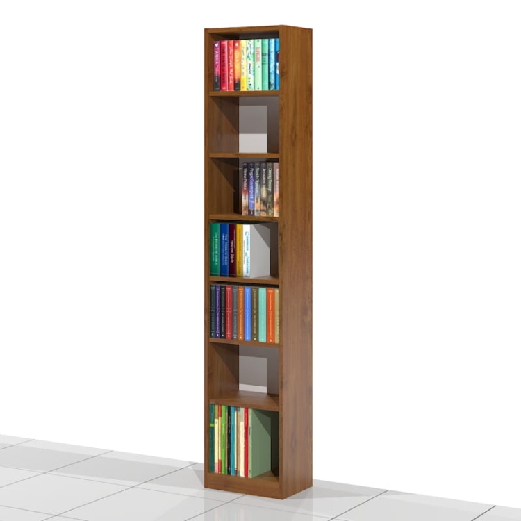 Regał na książki RKVA-03 200h x 40 x 25 cm (kolor: WIŚNIA ANTYCZNA D2360)