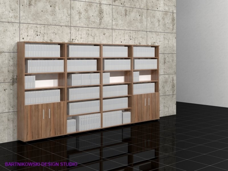 zestaw regałów typu RKN