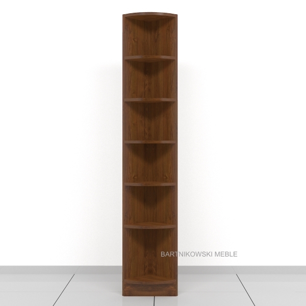 Regał na książki RKGX narożny