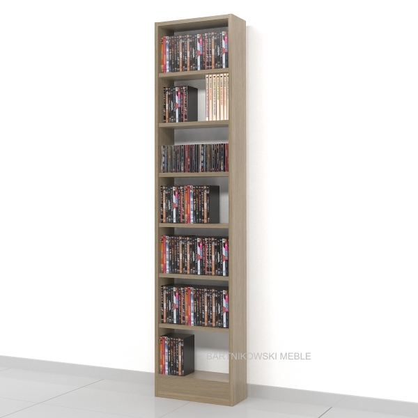 Regał na DVD RDX-001 180h x 40 x 18 cm