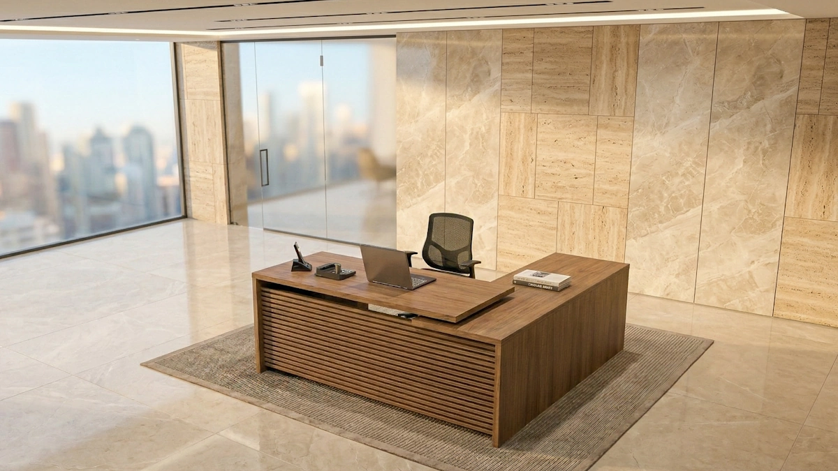 Kolekcja DRAGON - ekskluzywne biurka gabinetowe