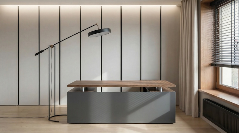 Biurko Gabinetowe ELF-LUX-RB